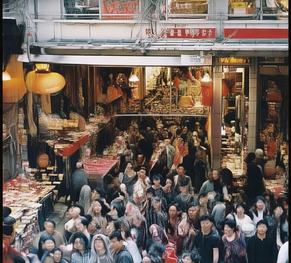 商贸服务区，服务者的用心