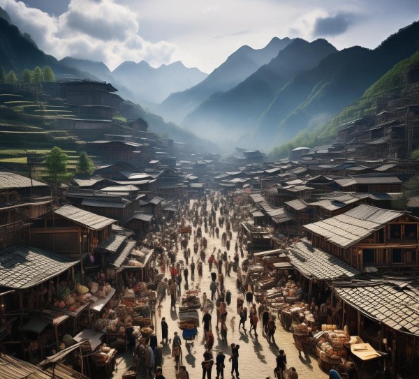 武陵山区商贸中心，连接千村万村的商贸枢纽
